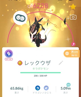 メガレックウザ弱点