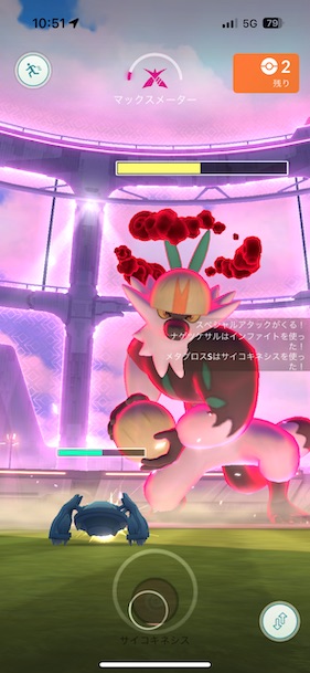 ダイマックスナゲツケサルソロ