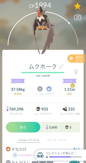 ヒスイセレブレーションコレクションチャレンジ大空