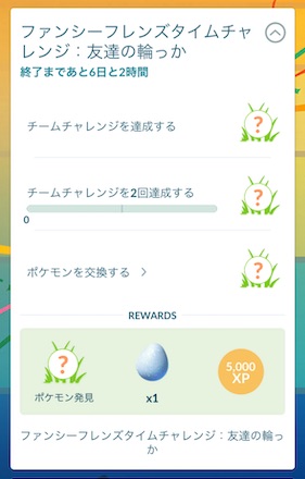 ファンシーフレンズタイムチャレンジ：友達の輪っか