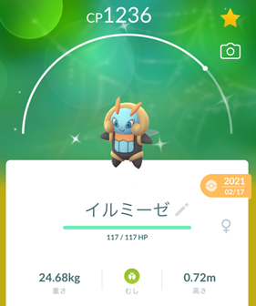 色違いイルミーゼ