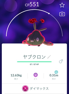ダイマックスヤブクロンはソロで倒せる