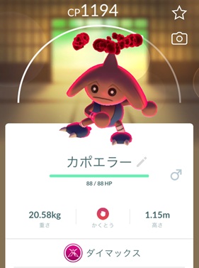 ダイマックスカポエラー