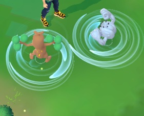 ポケモンGOの天候ブーストの見分け方